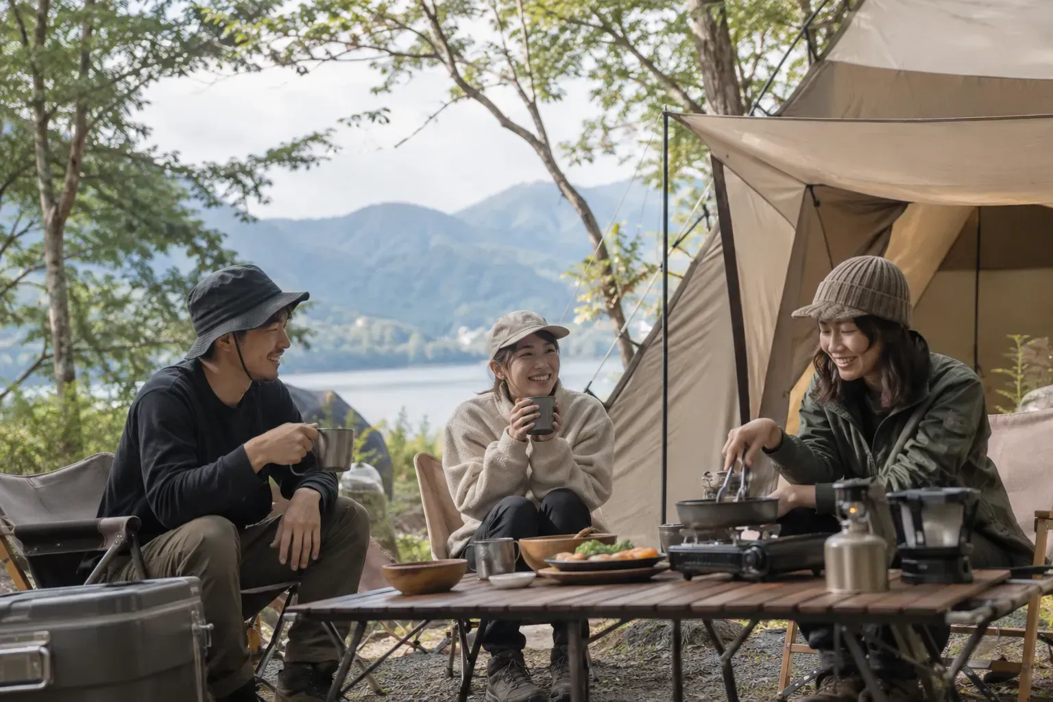 히나타 렌탈 소개: 캠핑장에서 장비 받고 가볍게 떠나는 일본 캠핑
