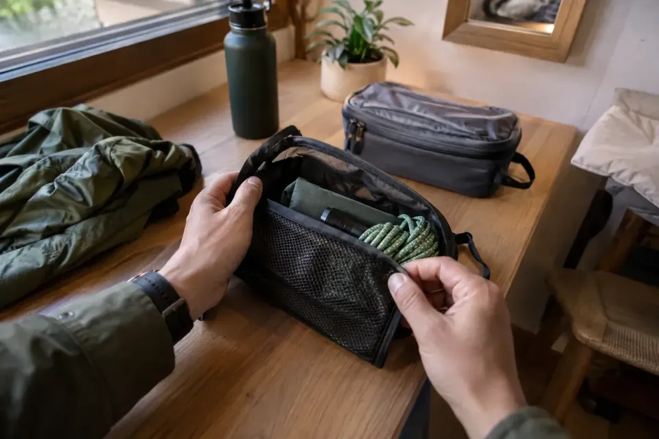 Introduction to Soranoshita: Guide to Delivery and In-Store Pickup of Japanese Camping & Hiking Equipment · Usage and Inspection Scenes