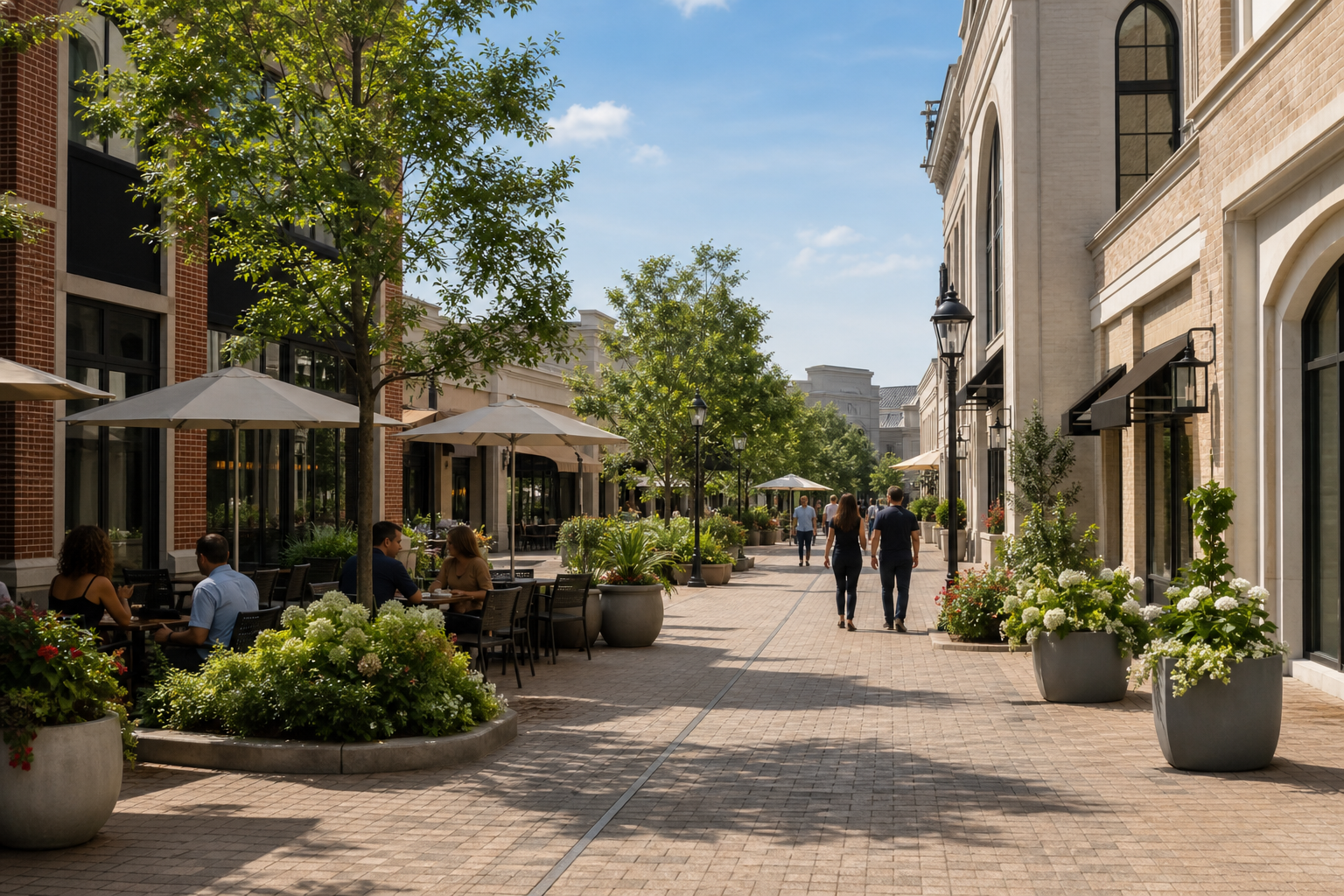 Belmont Park Village户外步行街
