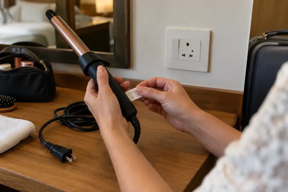 A plug adapter is not voltage conversion