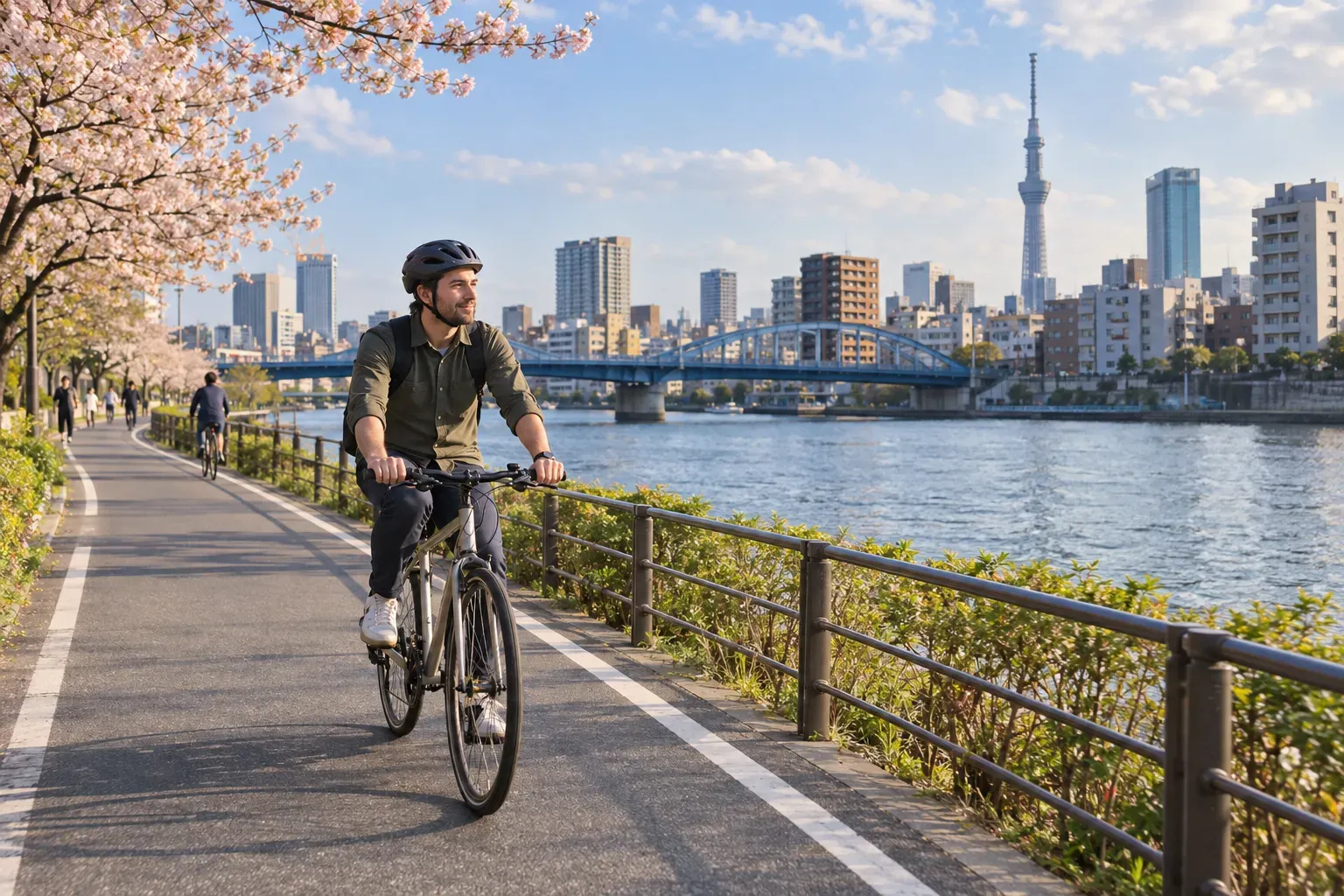 Tokyo Bicycle Rental: OCTO Hanegi Pickup and Hotel Delivery