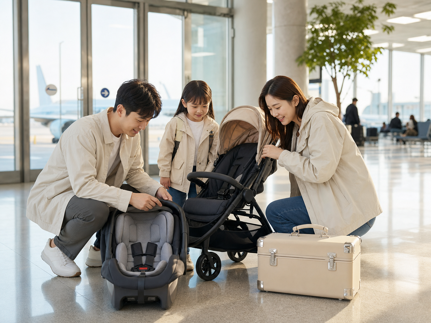 與Apioz一起:帶孩子遊韓國:嬰兒車、安全座椅與造型設備指南
