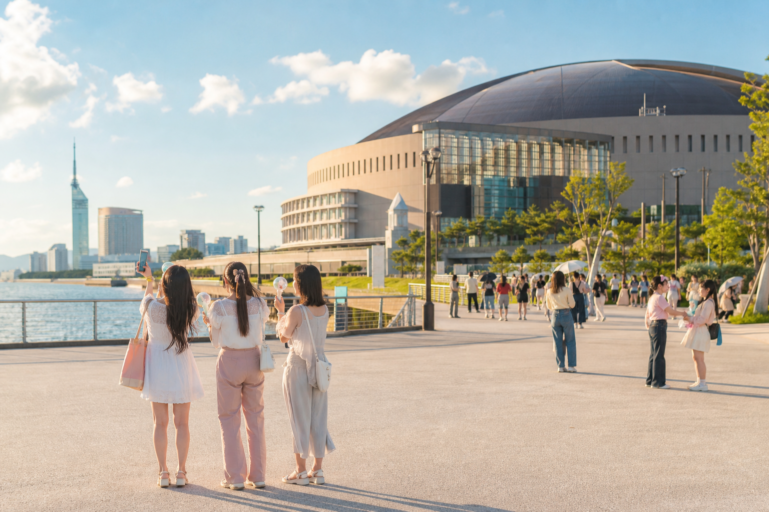 2026 LE SSERAFIM福冈演唱会指南:PUREFLOW日程、入场时间与福冈海洋会展中心交通