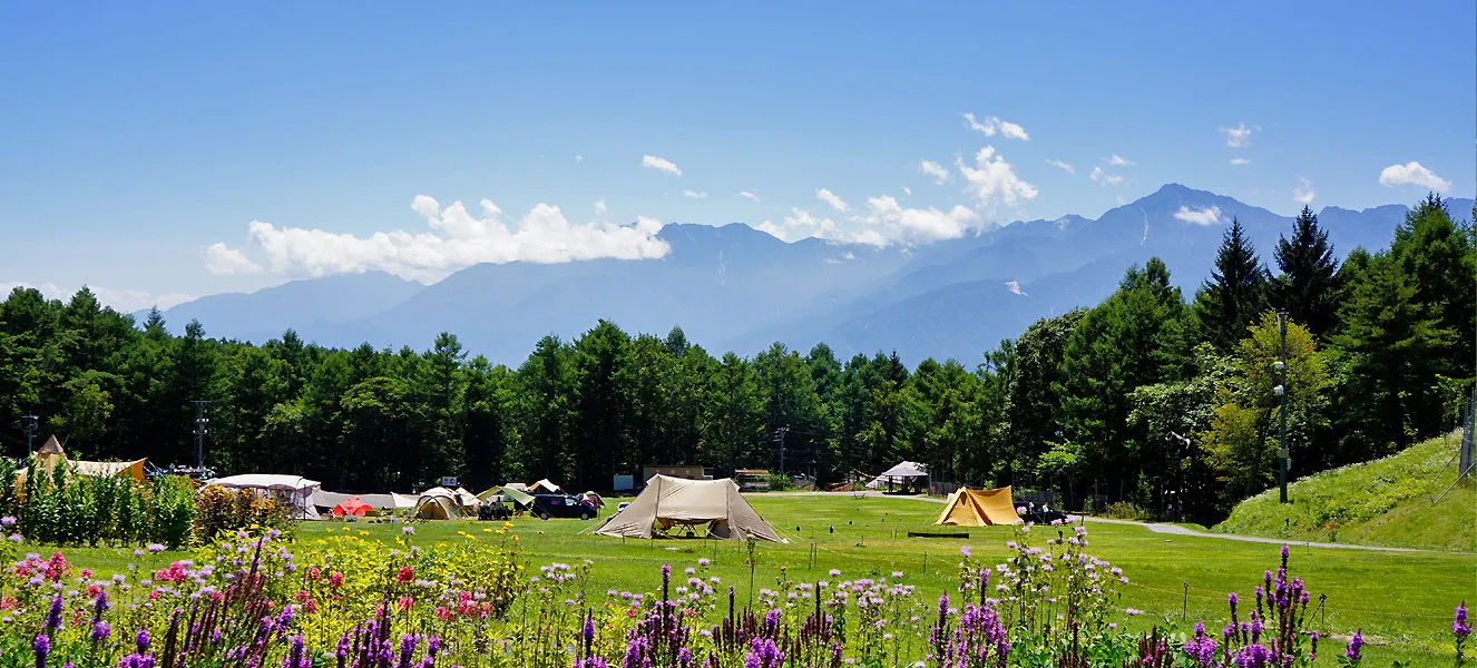 후지미 고원 리조트 꽃의 마을 캠핑장