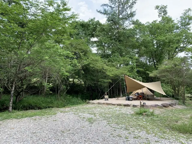 キャンプラビット | 那須の露天風呂付きキャンプ場