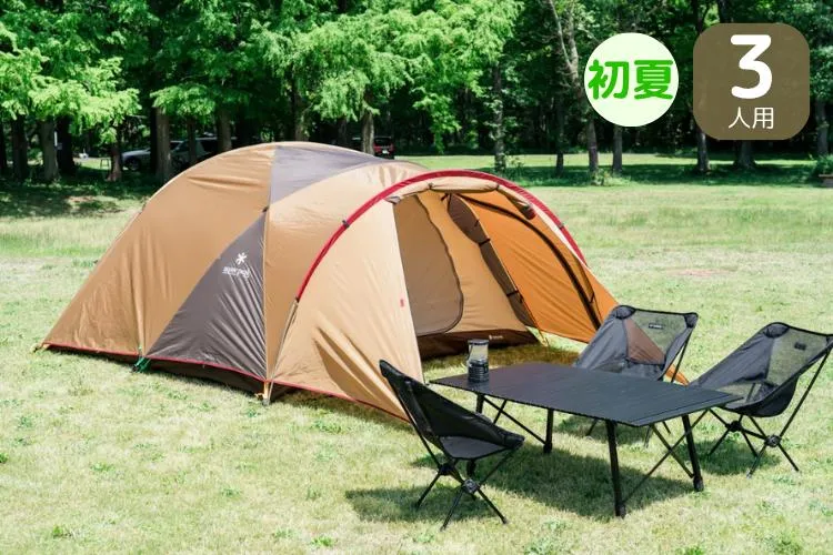초여름용 캠핑 장비