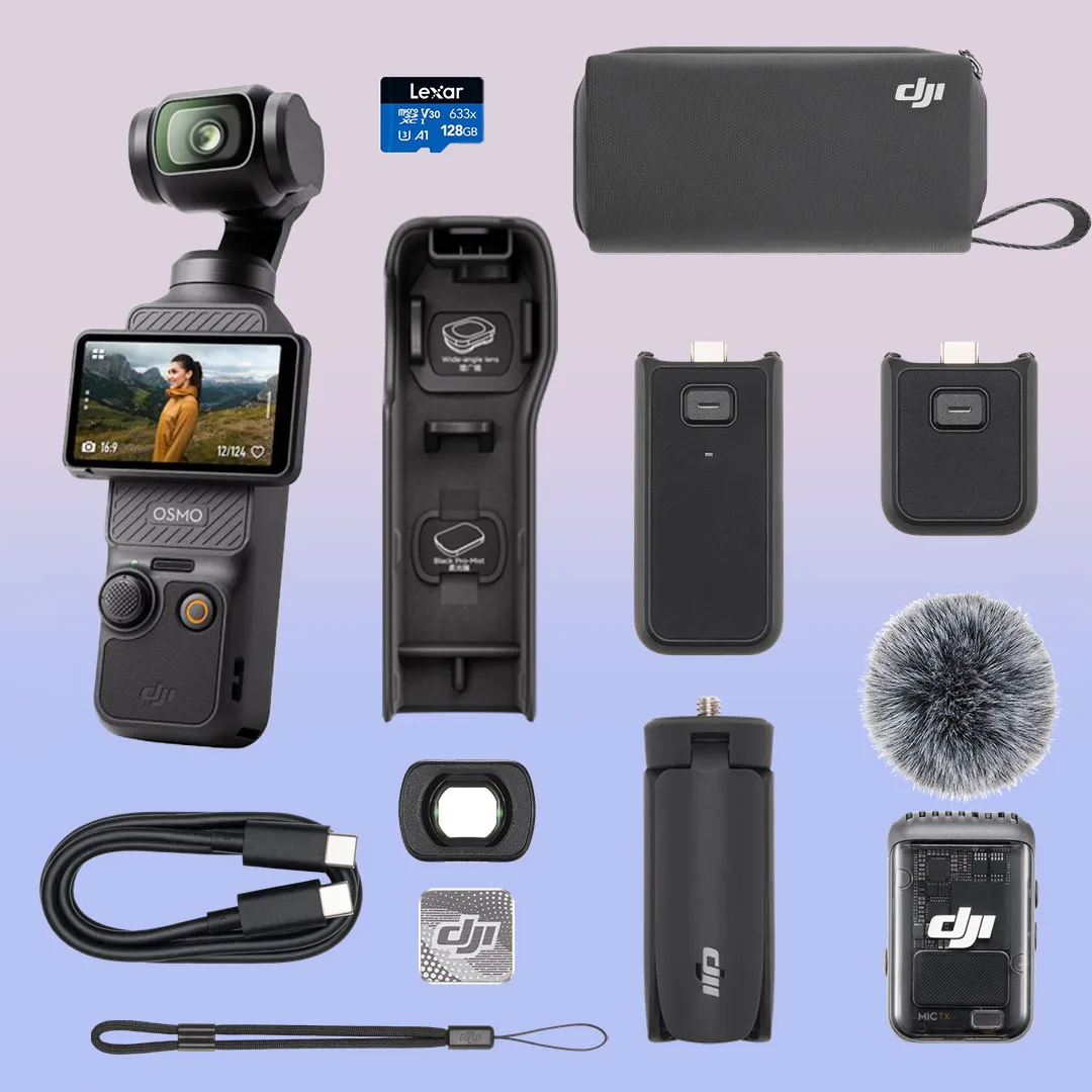 DJI Osmo Pocket 3 Rental, Incheon Airport Pickup, Creator Combo Action Cam Rental for 1 Day 2