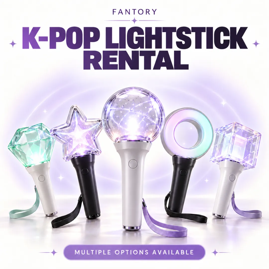 K-POP Light Stick Rental – Concert Venue Pickup Available