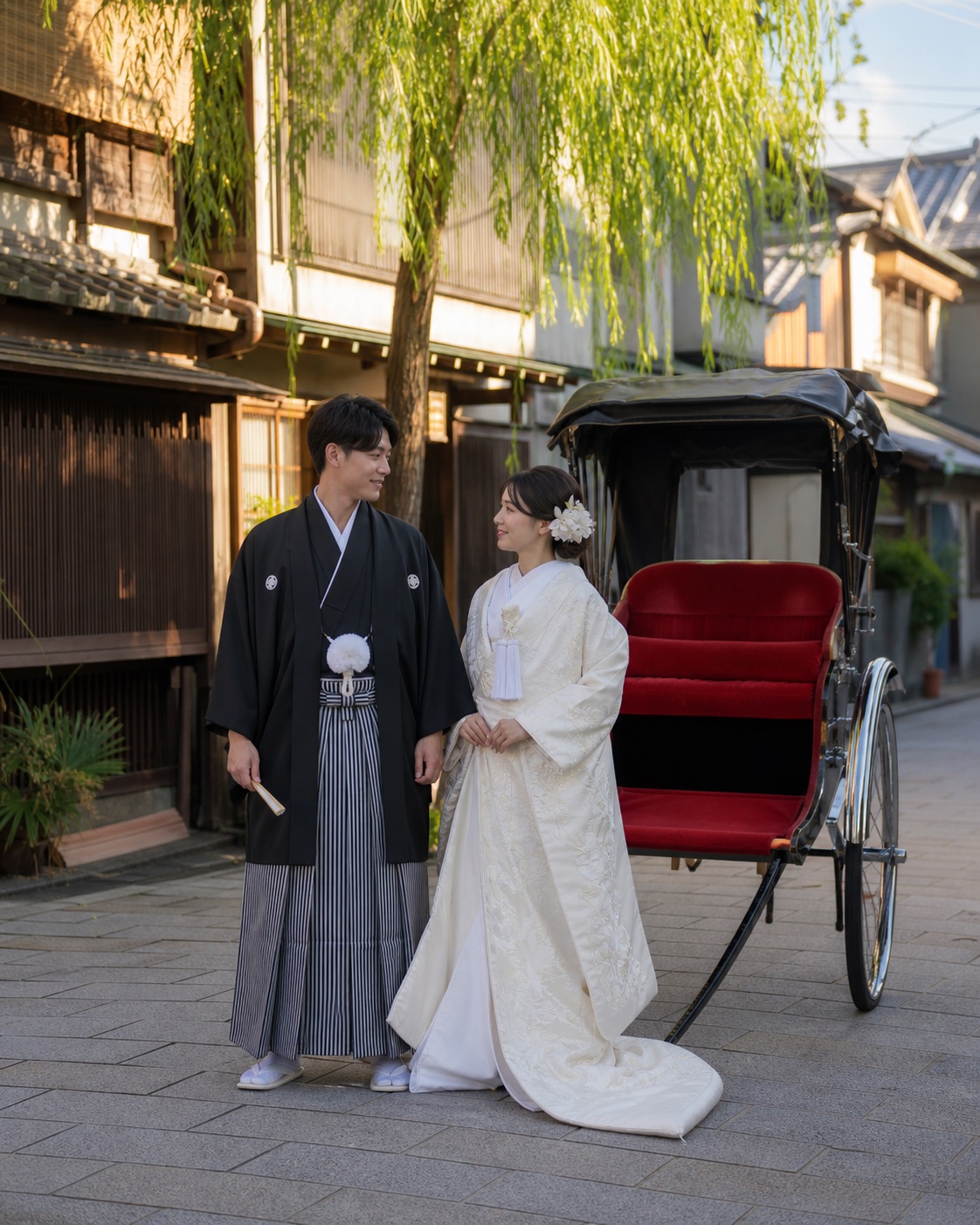 婚禮和服與人力車特別拍攝
