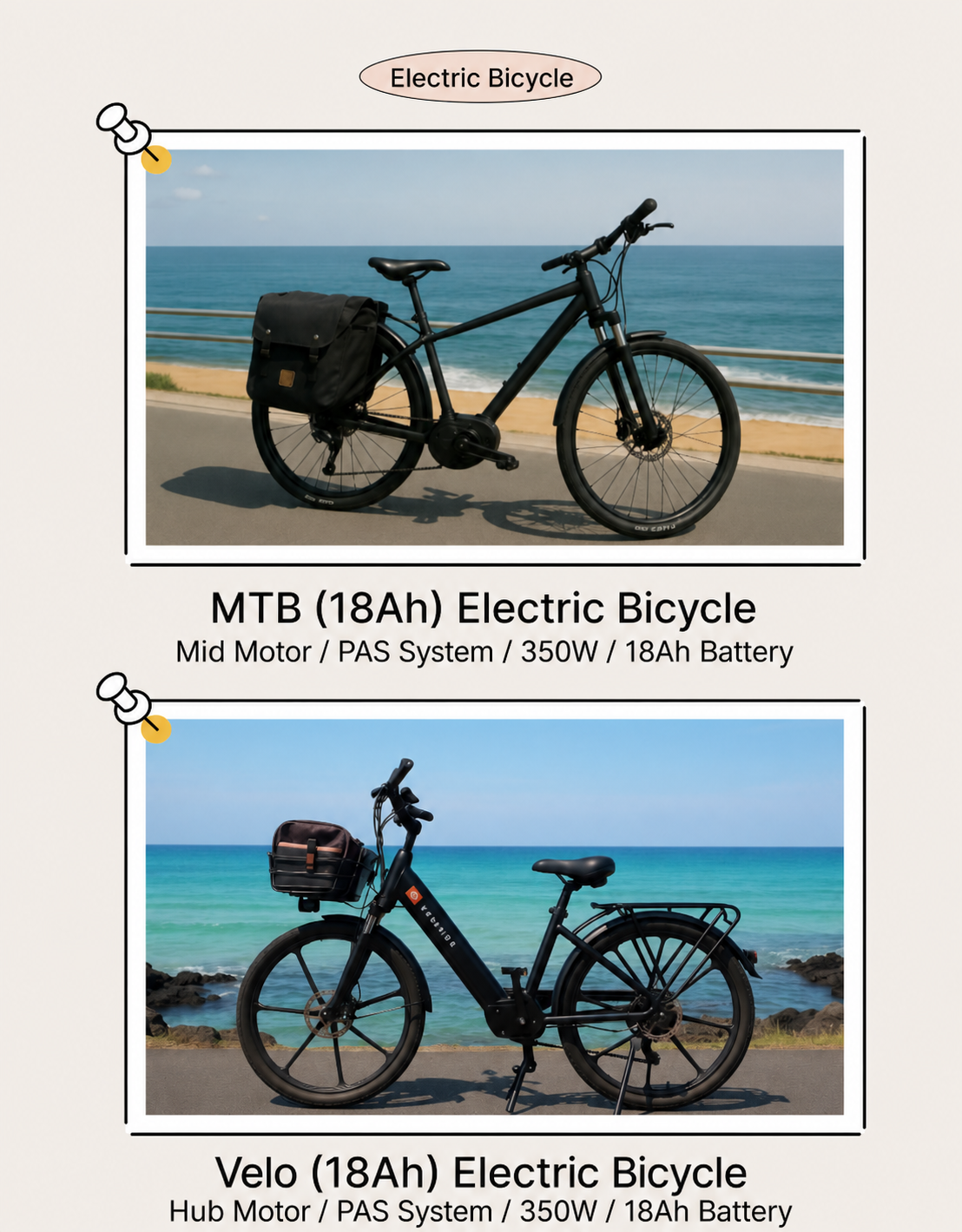 BMS Hiking 350W electric bicycle introduction