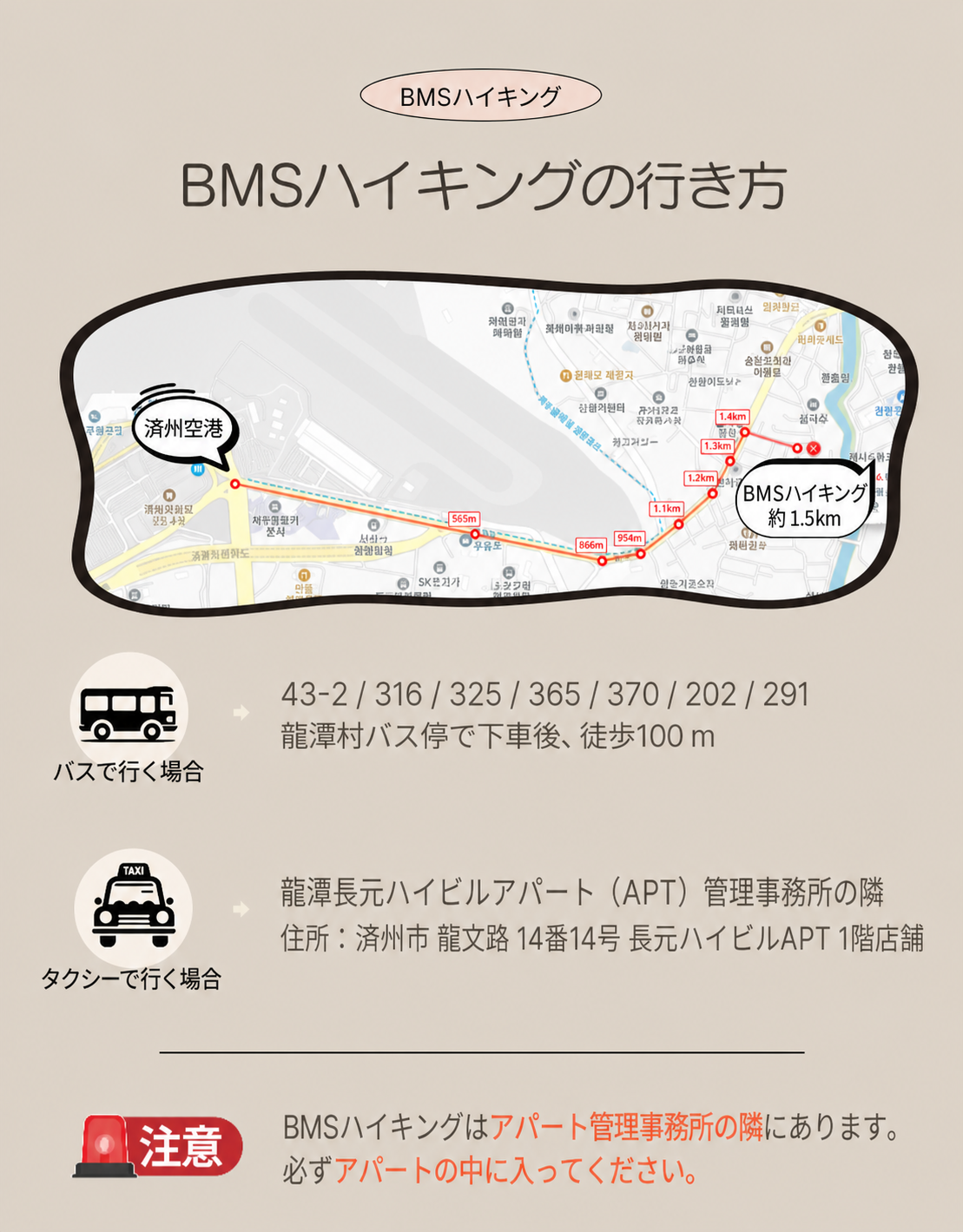 LOCARORA B.M.S Hiking option guide 6
