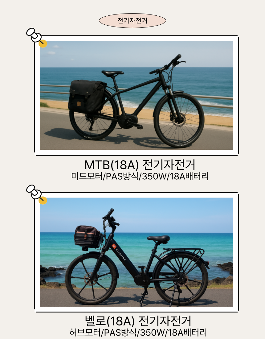 350W 전기자전거 소개