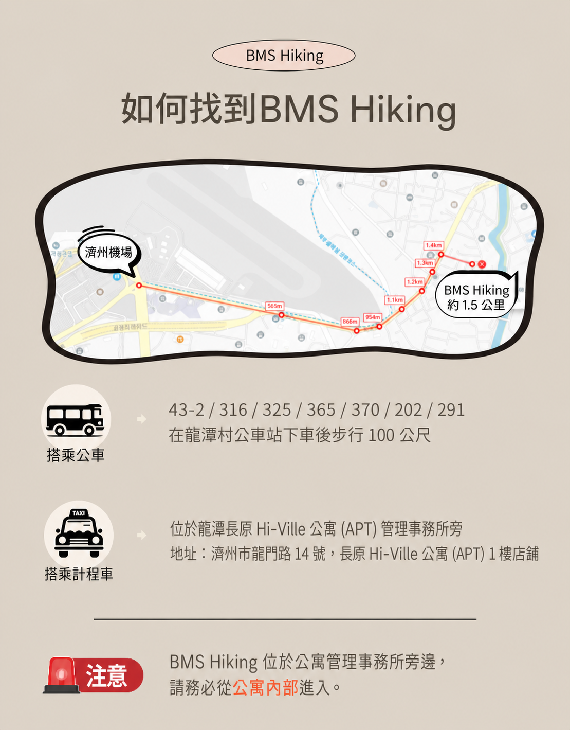 LOCARORA B.M.S Hiking option guide 6