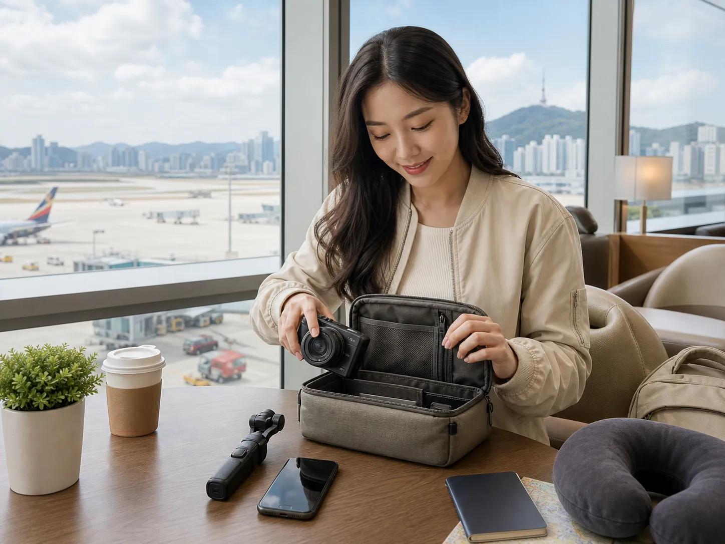 與스냅렌탈一起：仁川機場相機租賃指南：記錄韓國旅行的方法