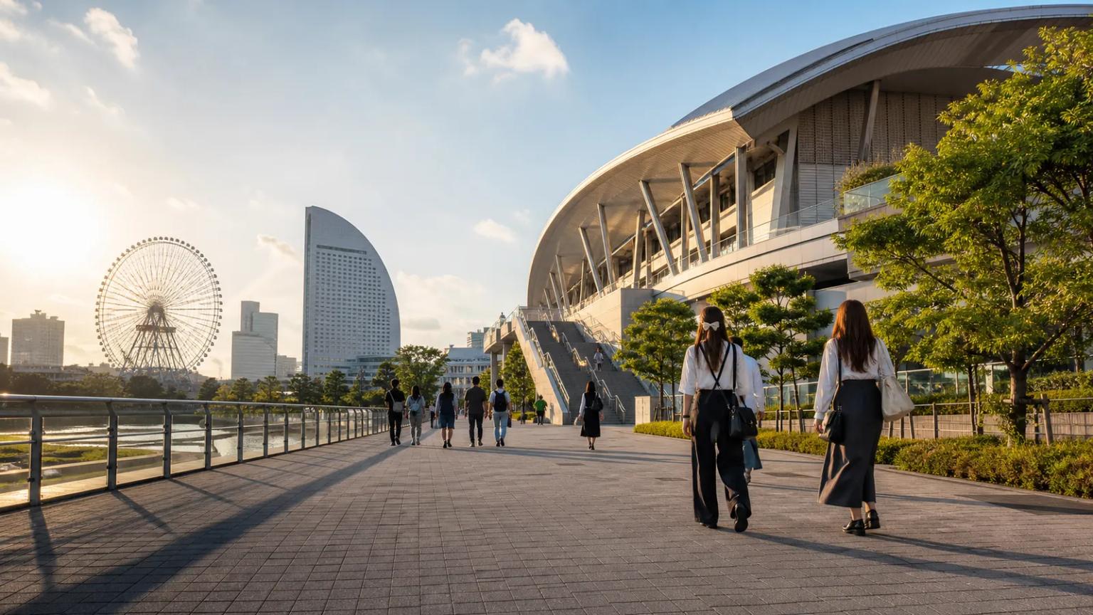 K竞技场横滨初次到访指南:从车站到场馆与散场路线