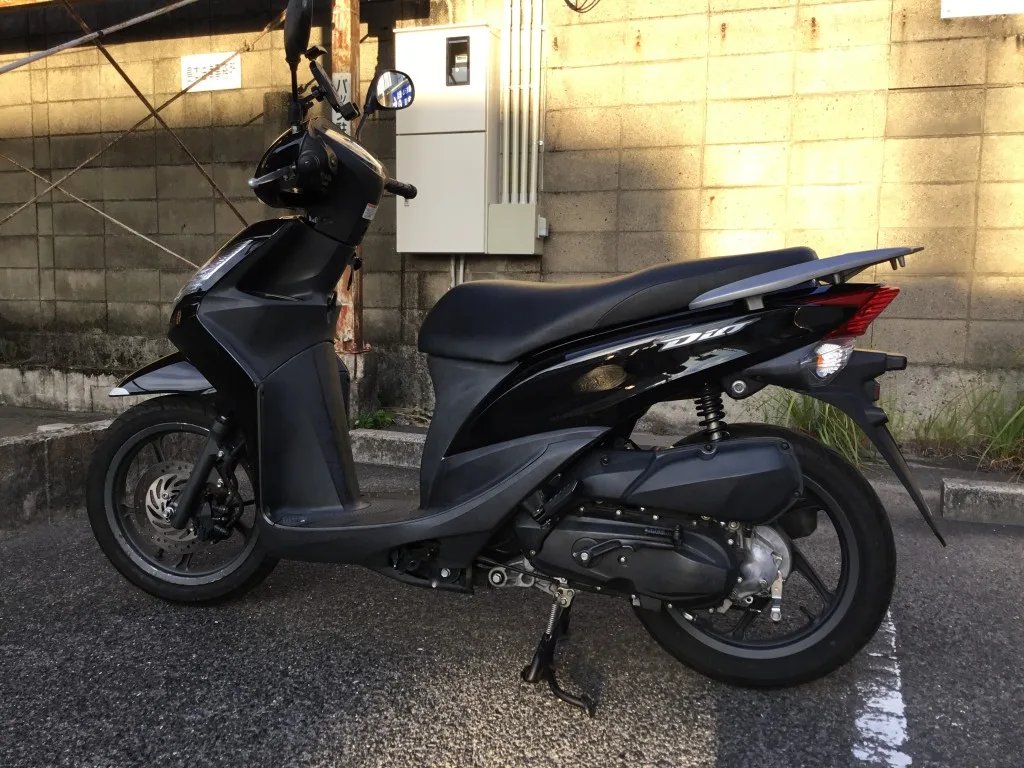 Dio 110 黑色 機車租賃（標準據點）
