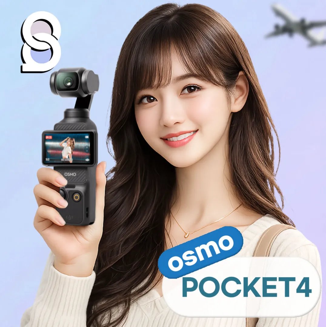 DJI OSMO Pocket 4 創作者套裝租賃