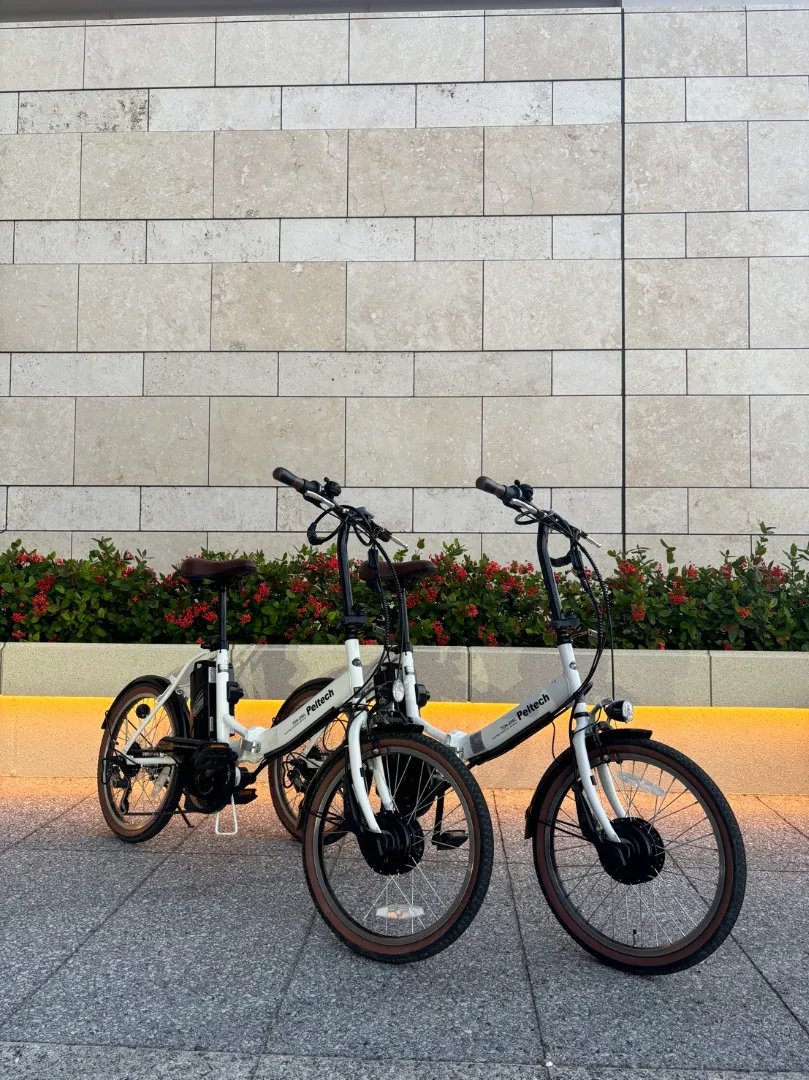 [Miyakojima] Bicycles connecting cafes and the sea 7